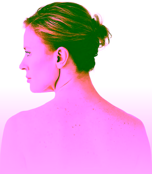 Medical professional examining patient at Just Skin Treatment Clinic